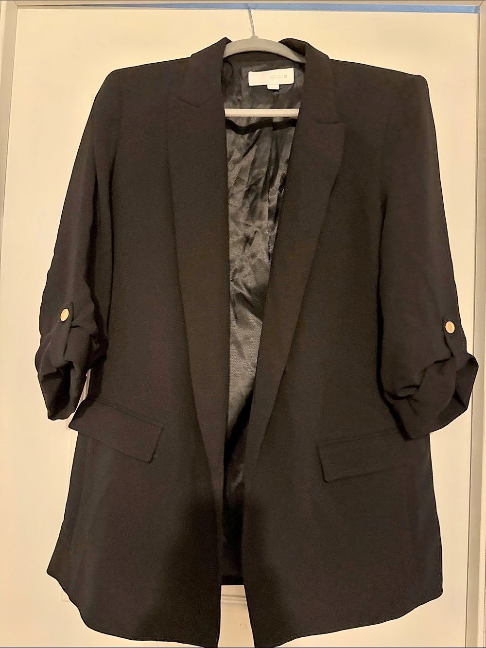 Zara Women's Blazer in Black Size Large